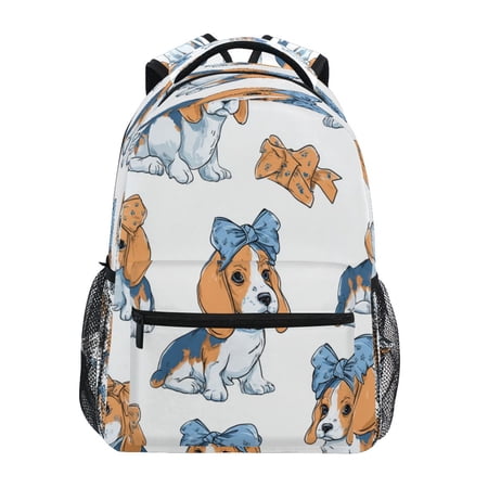 Backpack 16x11.4x6.9 Inches Fashion Backpack Shopping Travel Outing Backpack Beagle