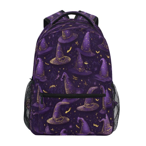 Backpack 16x11.4x6.9 Inches Fashion Backpack Shopping Travel Outing Backpack Beautiful Halloween Hats
