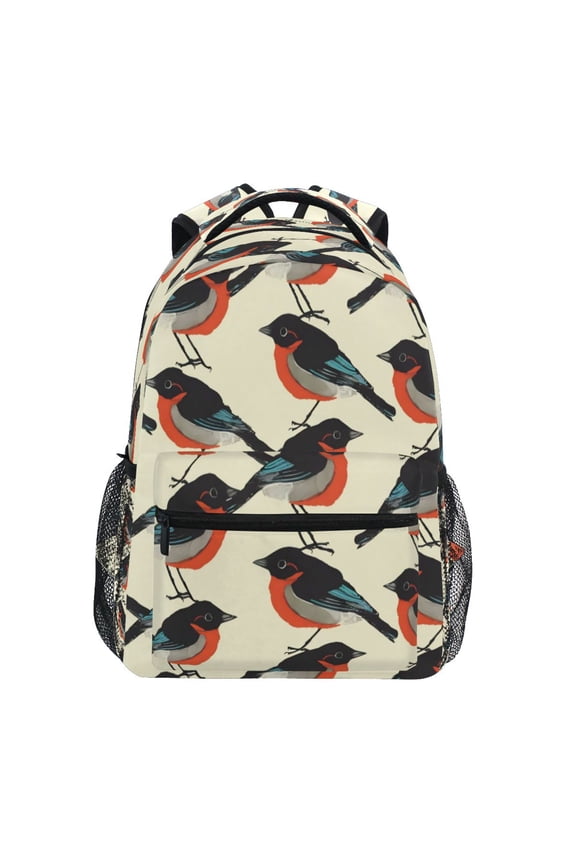 Backpack 16x11.4x6.9 Inches Fashion Backpack Shopping Travel Outing Backpack Black Magpie