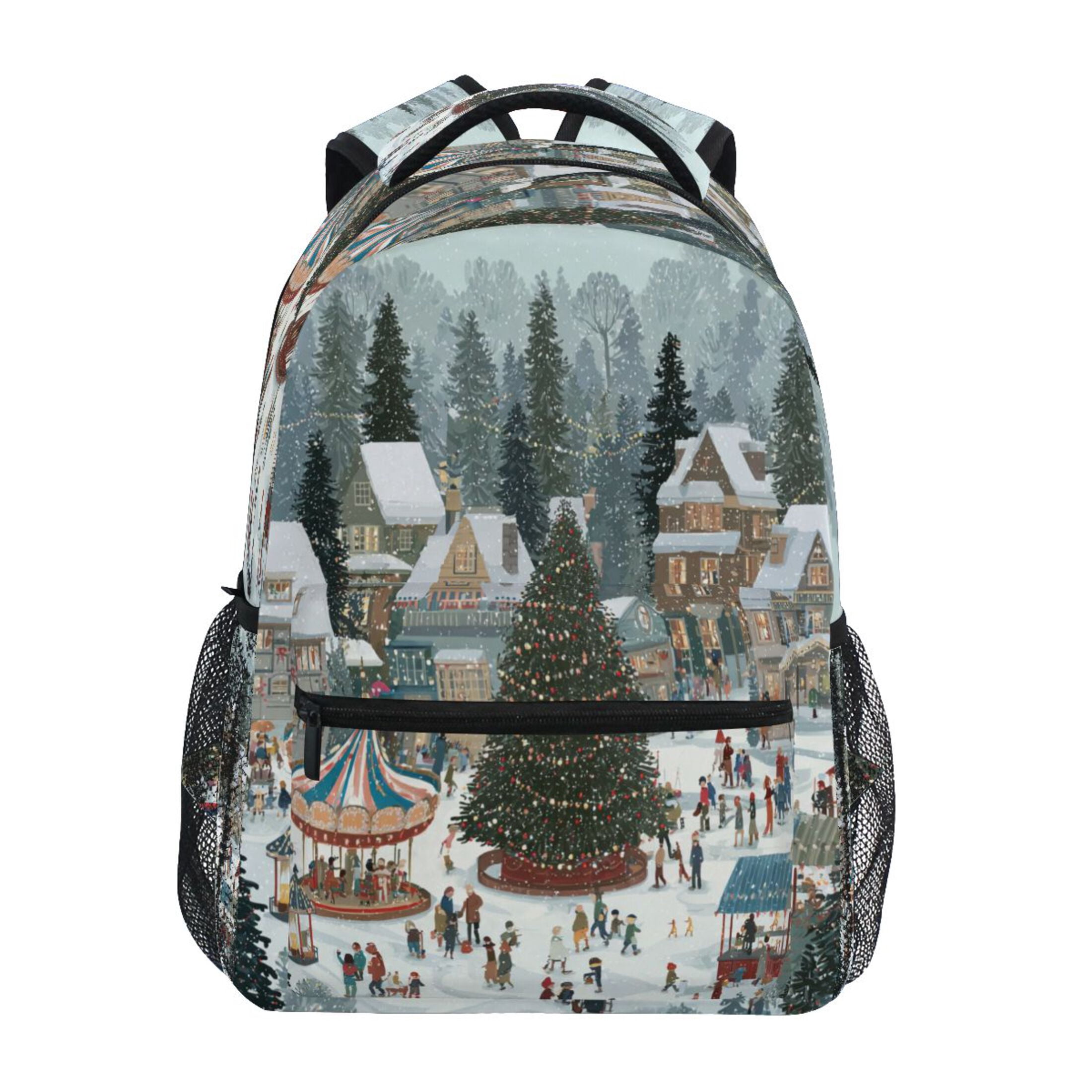 Backpack 16x11.4x6.9 Inches Fashion Backpack Shopping Travel Outing ...
