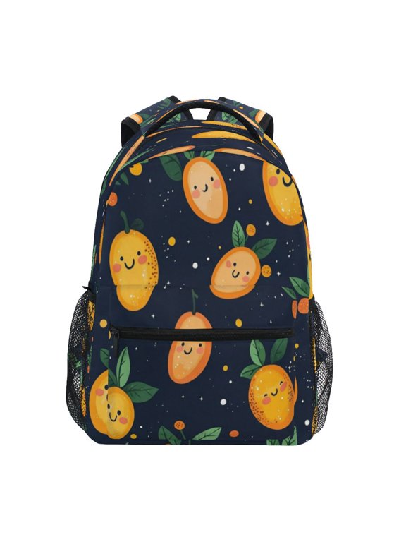 Backpack 16x11.4x6.9 Inches Fashion Backpack Shopping Travel Outing Backpack Cartoon Cute Mango