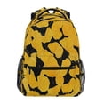 thumbnail image 1 of Backpack 16x11.4x6.9 Inches Fashion Backpack Shopping Travel Outing Backpack Cartoon Pretty Ginkgo Leaf, 1 of 9