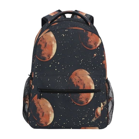 Backpack 16x11.4x6.9 Inches Fashion Backpack Shopping Travel Outing Backpack Cosmic Mars
