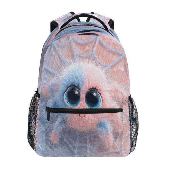 Backpack 16x11.4x6.9 Inches Fashion Backpack Shopping Travel Outing Backpack Cute Spider