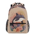 thumbnail image 1 of Backpack 16x11.4x6.9 Inches Fashion Backpack Shopping Travel Outing Backpack Dolphin, 1 of 9