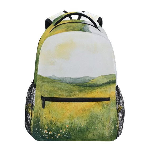 Backpack 16x11.4x6.9 Inches Fashion Backpack Shopping Travel Outing Backpack Dreamy Sea Of Flowers
