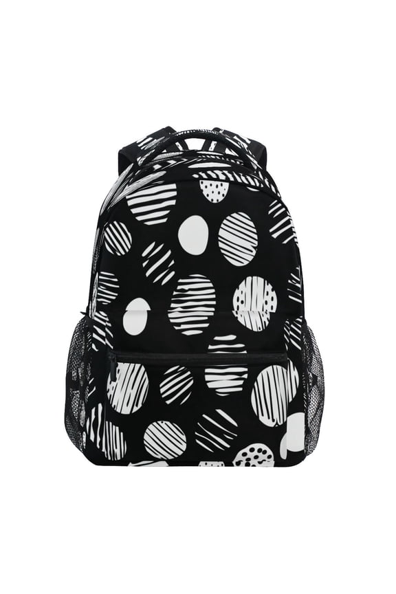 Backpack 16x11.4x6.9 Inches Fashion Backpack Shopping Travel Outing Backpack Fringe Circle