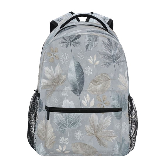 Backpack 16x11.4x6.9 Inches Fashion Backpack Shopping Travel Outing Backpack Frozen Fallen Leaves Design