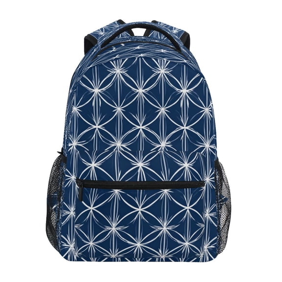 Backpack 16x11.4x6.9 Inches Fashion Backpack Shopping Travel Outing Backpack Geometric Vector with
