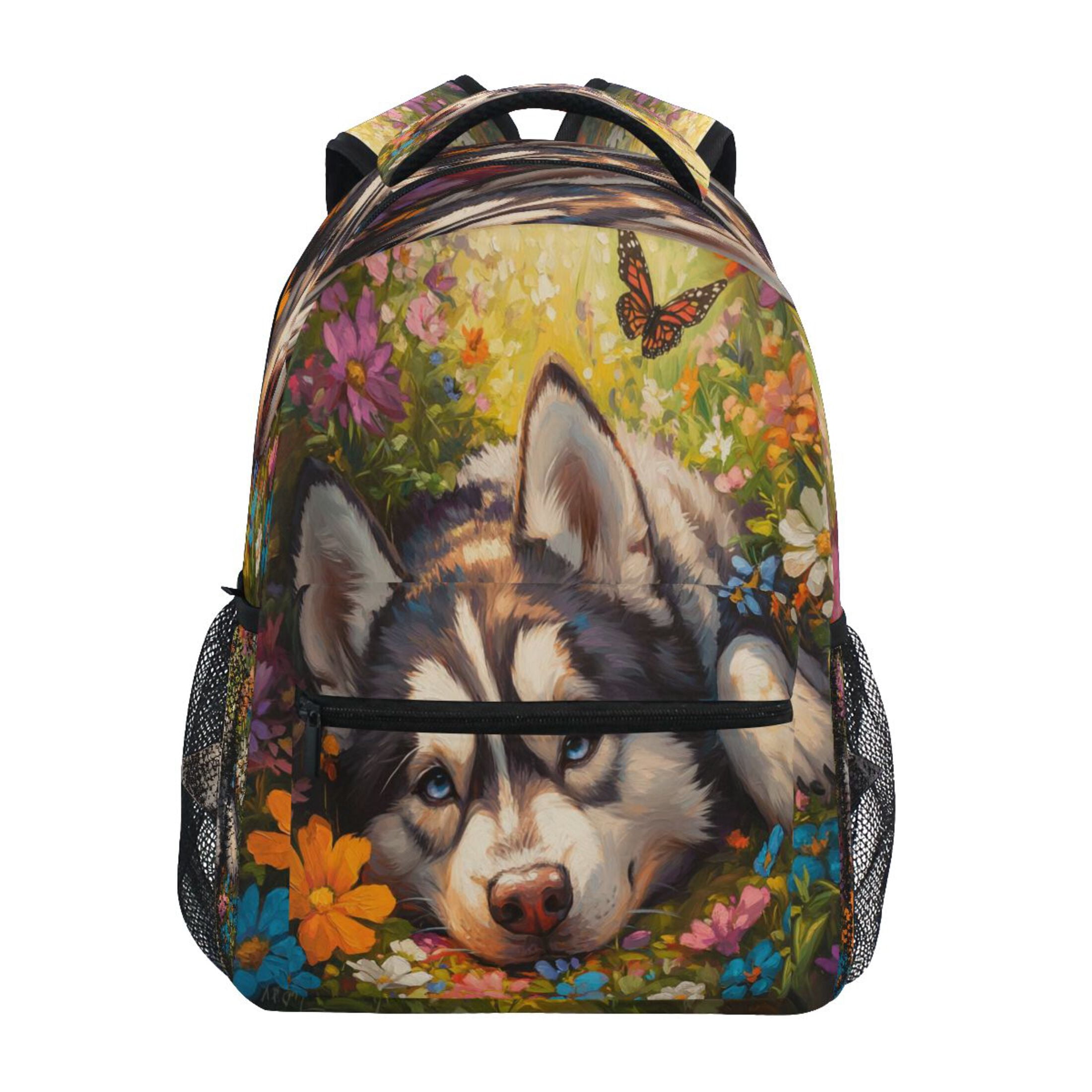 Backpack 16x11.4x6.9 Inches Fashion Backpack Shopping Travel Outing ...