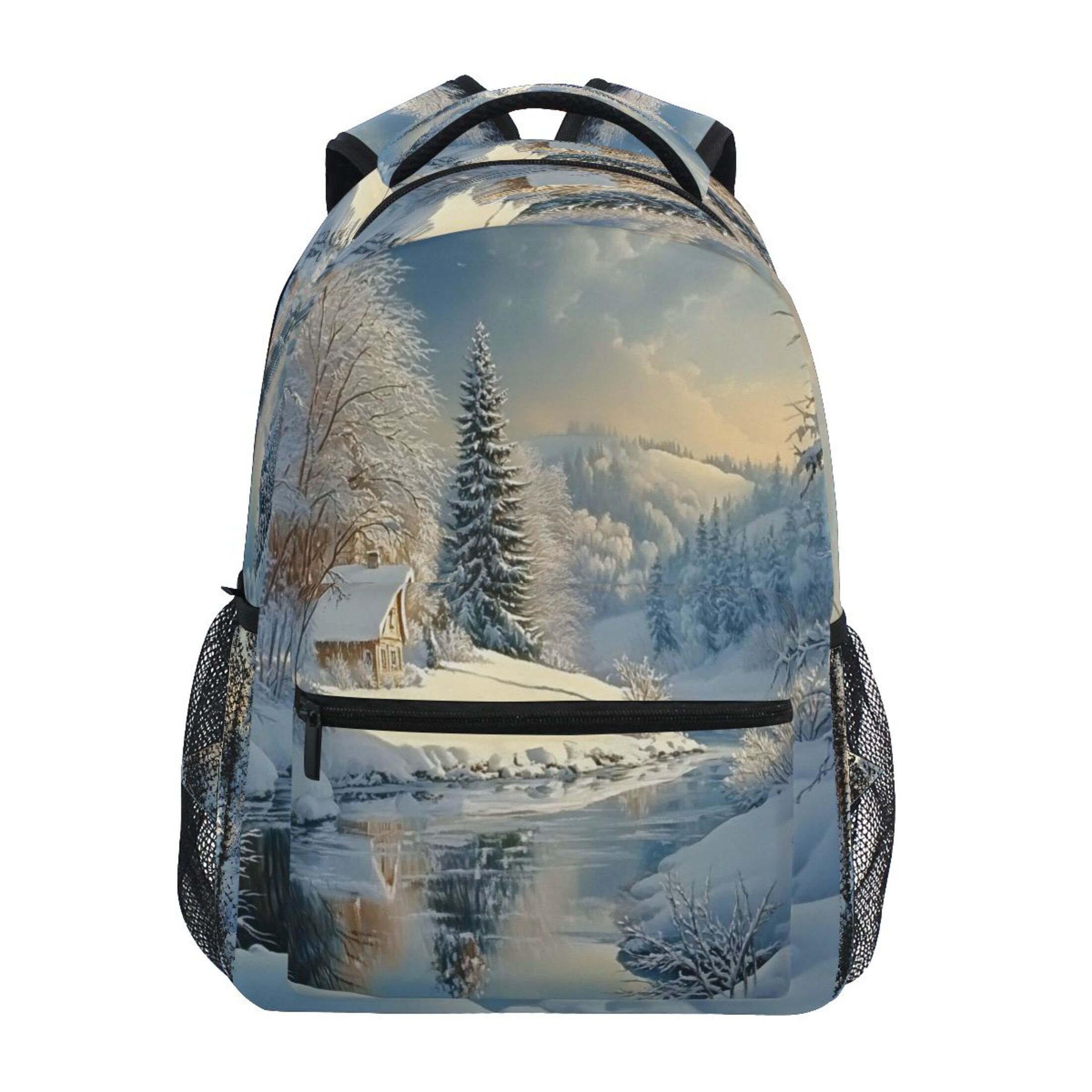 Backpack 16x11.4x6.9 Inches Fashion Backpack Shopping Travel Outing ...