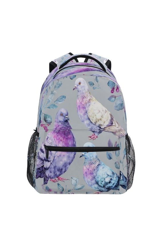 Backpack 16x11.4x6.9 Inches Fashion Backpack Shopping Travel Outing Backpack Pigeon