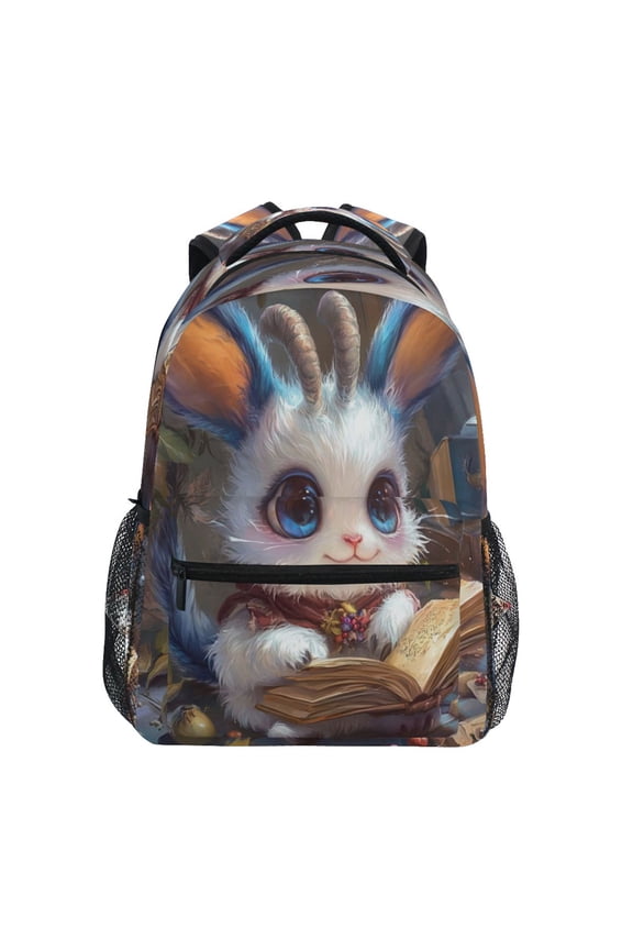 Backpack 16x11.4x6.9 Inches Fashion Backpack Shopping Travel Outing Backpack Reading Wizard