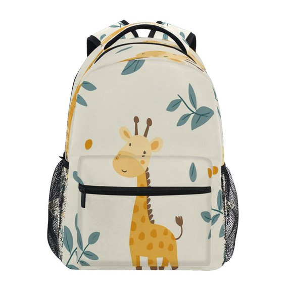 Backpack 16x11.4x6.9 Inches Fashion Backpack Shopping Travel Outing Backpack Super Cool Giraffe