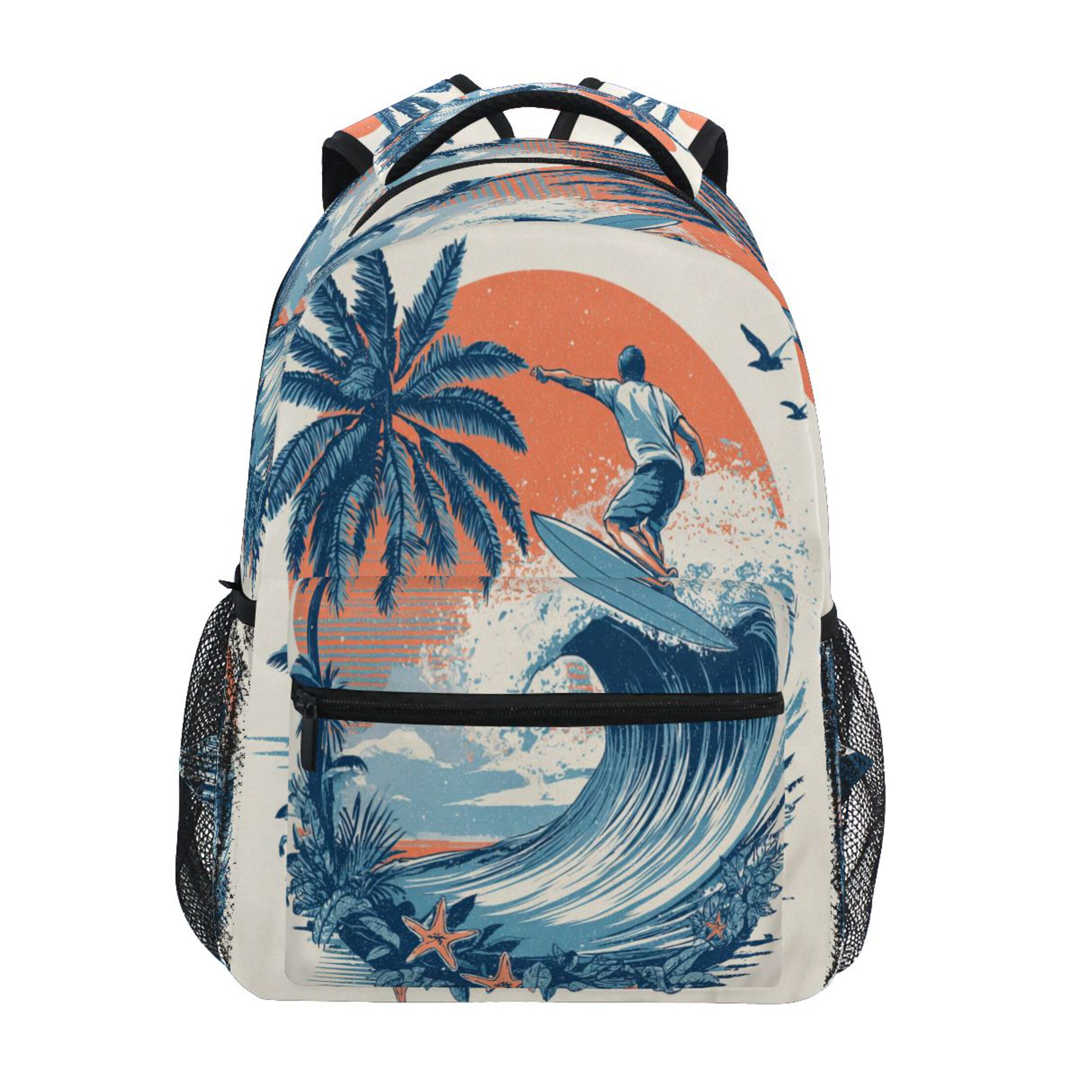 Backpack 16x11.4x6.9 Inches Fashion Backpack Shopping Travel Outing ...