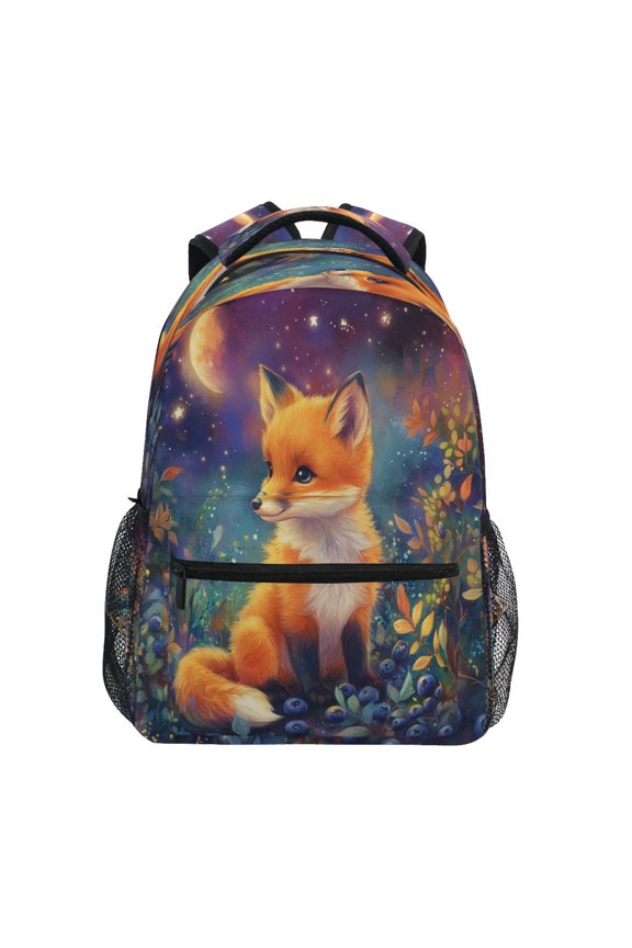 Backpack 16x11.4x6.9 Inches Fashion Backpack Shopping Travel Outing Backpack The Little Orange Fox