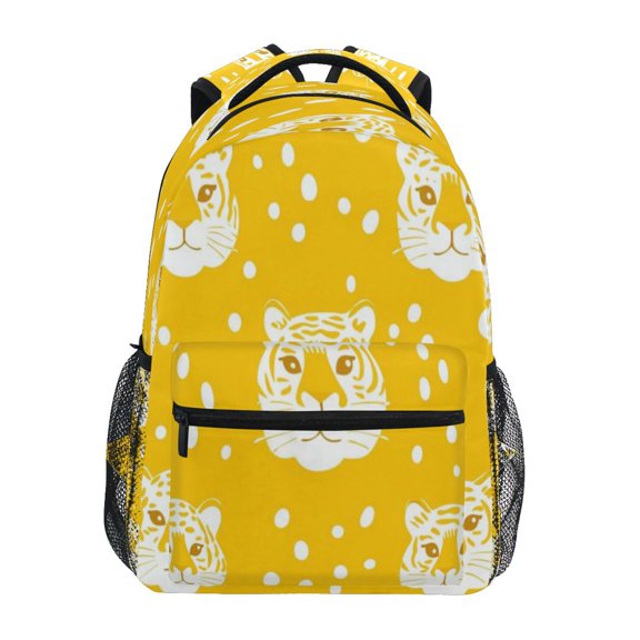 Backpack 16x11.4x6.9 Inches Fashion Backpack Shopping Travel Outing Backpack Yellow Nosed Tiger
