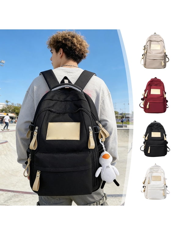 Backpack 18 Inch Lightweight Travel Backpack Large Capacity Korean Style Daypack for College Teens Adults by Xuniizn