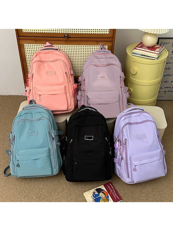 Backpack 18 Inch Lightweight Travel Backpack Large Capacity Plastic Casual Daypack for College Teens Adults by Xuniizn