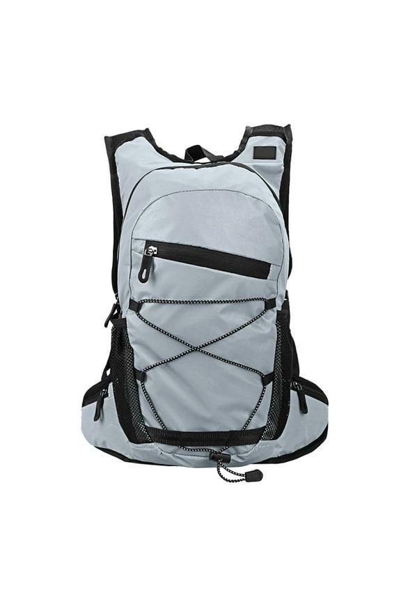 Backpack 8L High Visibility Reflective Cycle Hydration Backpack Outdoor Sports Running Hiking Backpack Travel Daypack Shoulder Bag
