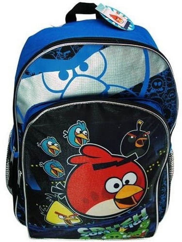 Backpack Angry Birds Crush Some Pig 16 Large School Bag Walmart