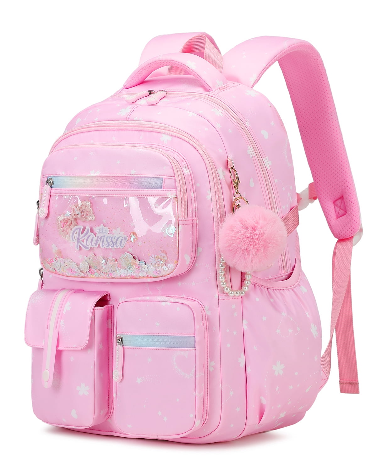 Pom Pom School Bag