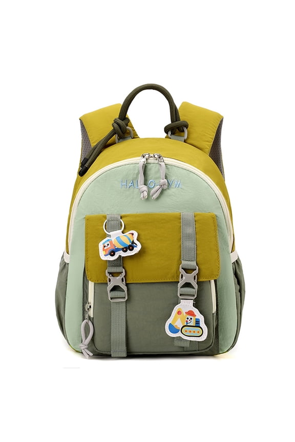 Girls Kindergarten Backpack, 9.6L Lightweight Water-Repellent Toddler Preschool Daypack with Reflective Strip, Adjustable Chest Strap Bookbag 2-5 Years