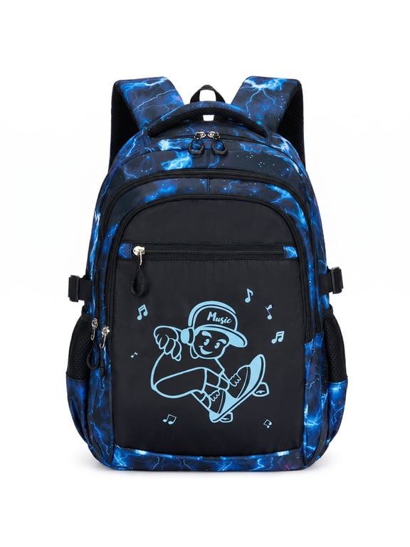 Kids Backpack Middle School Book Bags for Teen Boy Children