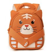 Kids Backpack Lightweight Kindergarten Preschool Bookbag Children Cute Schoolbag,Tiger Yellow