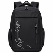Boys School Backpack, Waterproof Lightweight Laptop Bookbag with Padded Straps,Breathable School Bag 28L for Grades 5-13 Black
