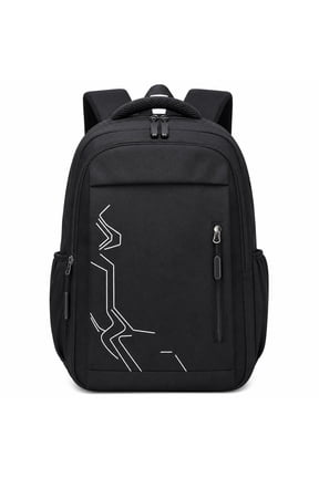 Boys School Backpack, Waterproof Lightweight Laptop Bookbag with Padded Straps,Breathable School Bag 28L for Grades 5-13 Black