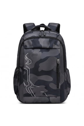 Boys School Backpack, Waterproof Lightweight Laptop Bookbag with Padded Straps,Breathable School Bag 28L for Grades 5-13 Camouflage