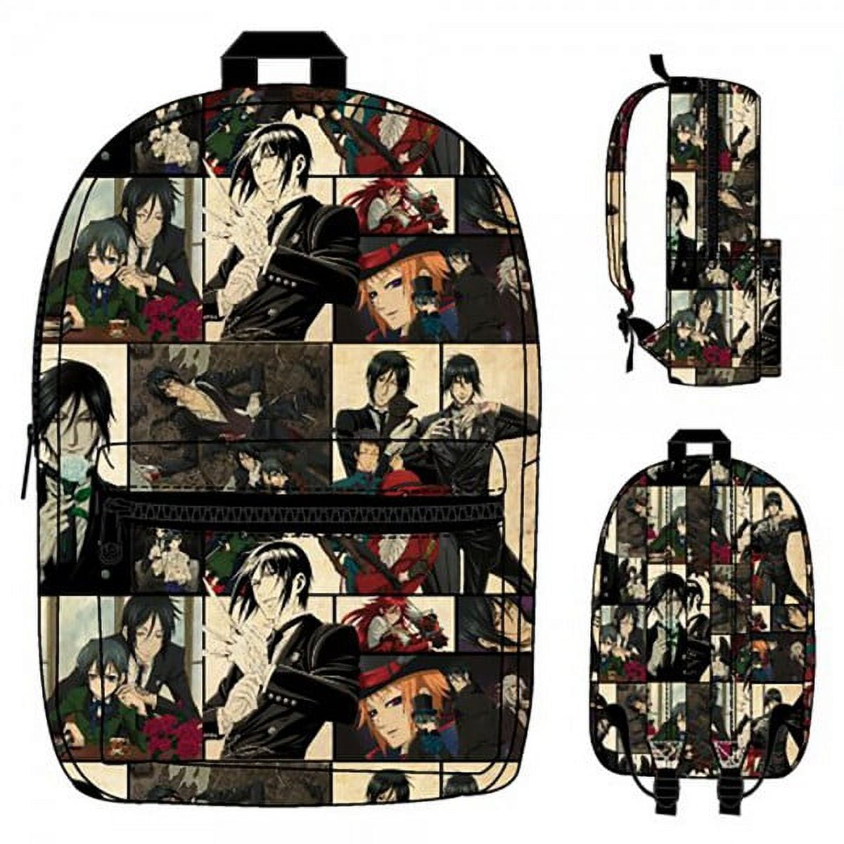 Backpack Black Butler Sublimated New School Bag bq2iewbla Walmart