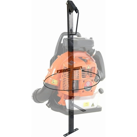 Backpack Blower Rack for Trailer, Heavy-Duty Steel Universal Leaf Backpack Blower Rack with Adjustable Holding Fit 22" to 26" Blowers for Landscaping Trailer, Lawn Landscape Trucks