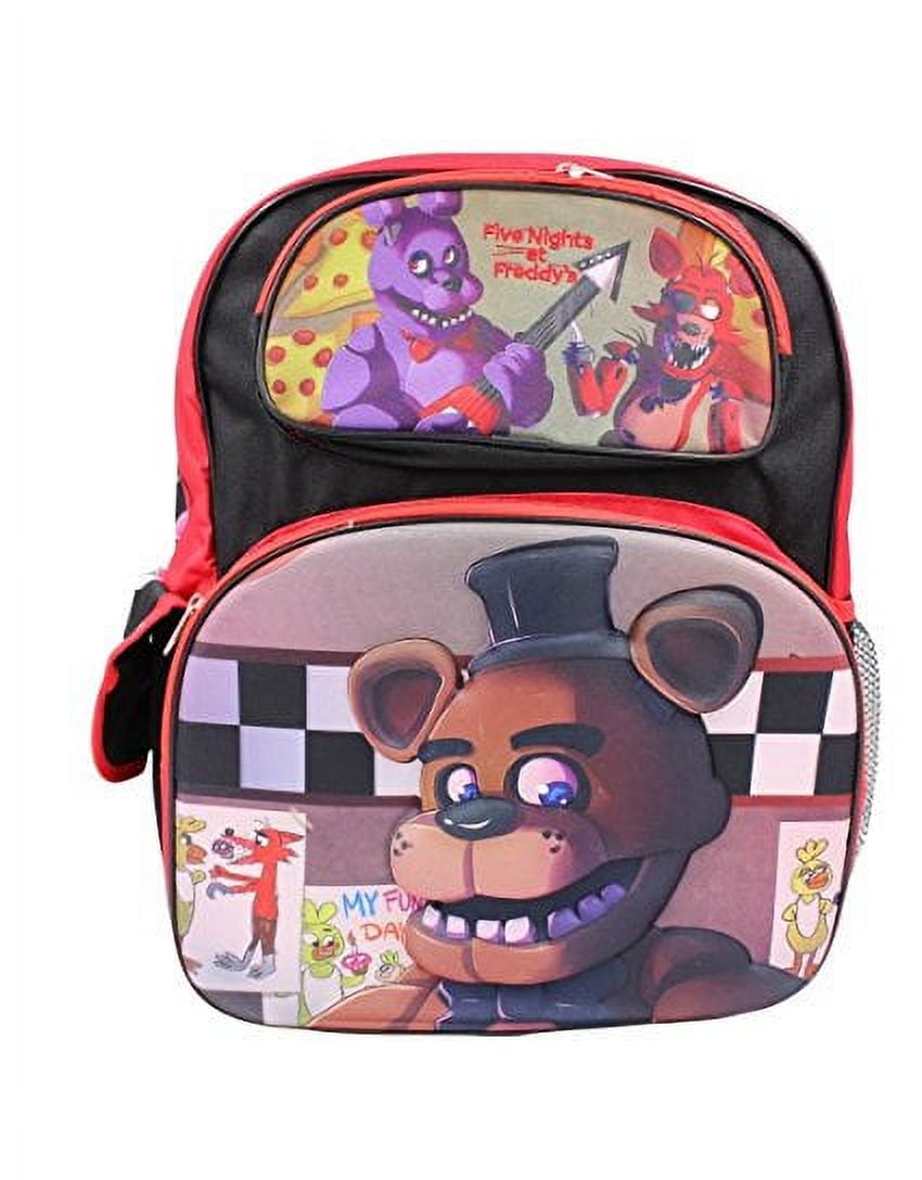 Backpack Bonnie Foxy Red 3D Pop Up 16 Bag 150864 Walmart