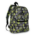 thumbnail image 1 of Backpack Book Bag - Back to School Basics - Fun Patterns & Prints Yellow/Gray Dot, 1 of 1