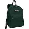 thumbnail image 1 of Backpack Book Bag - Back to School Classic Style & Size - Aqua, 1 of 3
