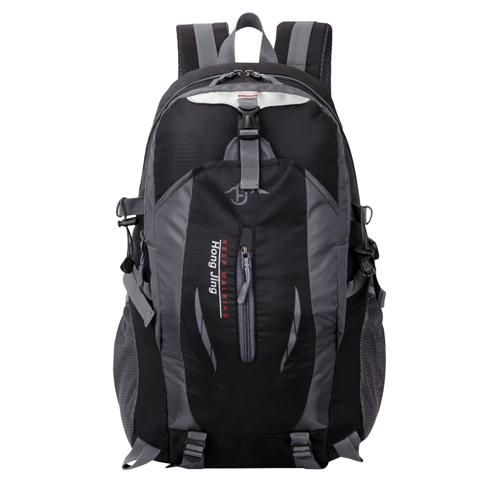 Backpack Camping Hiking Daypacks- 30L Lightweight Packable Hiking Backpack  Travel Backpack for Women Men Bookbags Black - Walmart.com