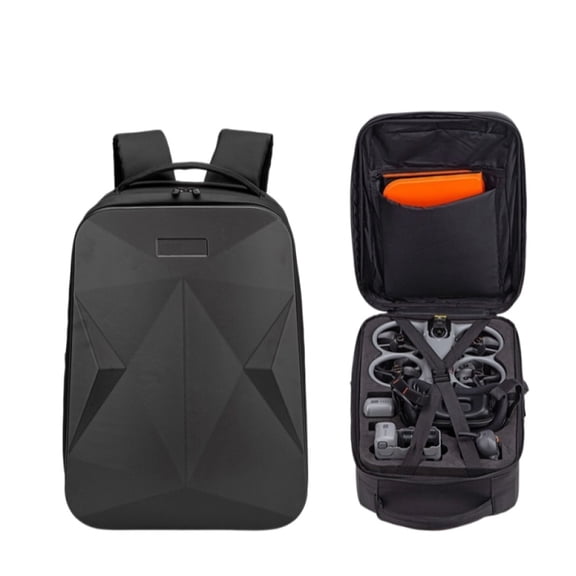 Backpack Carrying Case for DJI Avata 360 Hard Shell  Travel Storage Bag Handbag Anti-Scratch  Anti-Collision Crossbody Bag for N3/G3 Goggles,Remote Controller, Batteries Accessories