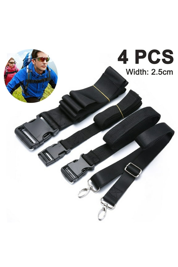 Backpack Chest Strap Heavy Duty Adjustable Backpack Sternum Strap Chest Belt,2.5