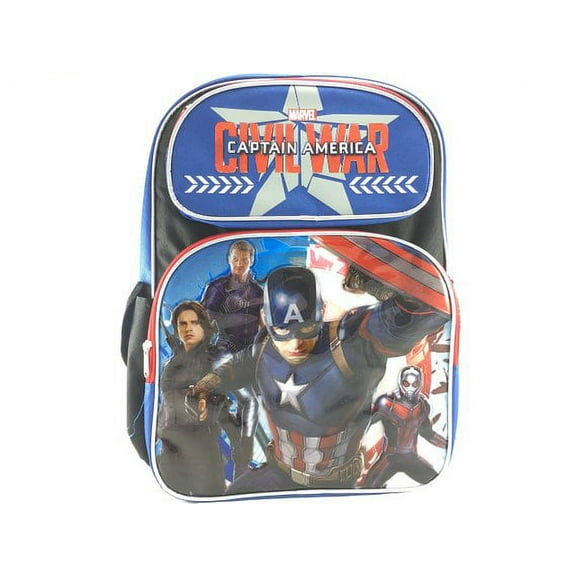 Backpack - - Civil War Captain America 16 New 657246