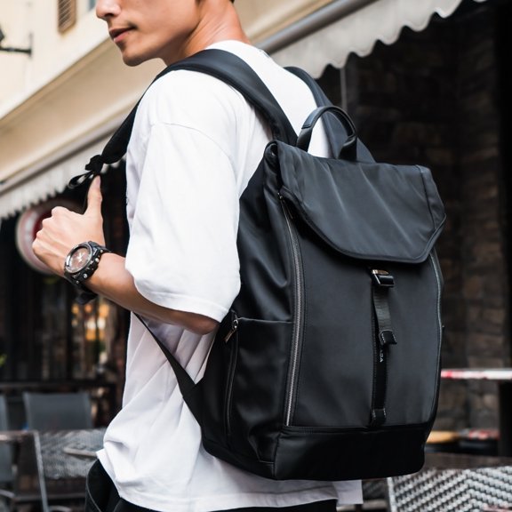 Backpack Computer Oxford Cloth Men's Travel Backpack Simple College Student School Bag,Camouflage black