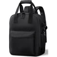 thumbnail image 1 of Backpack Cooler 24 Cans Insulated Double Deck Soft Coolers Bag Lightweight Lunch  Pack Women Men for Beach Travel Work Fishing, Black, 1 of 4