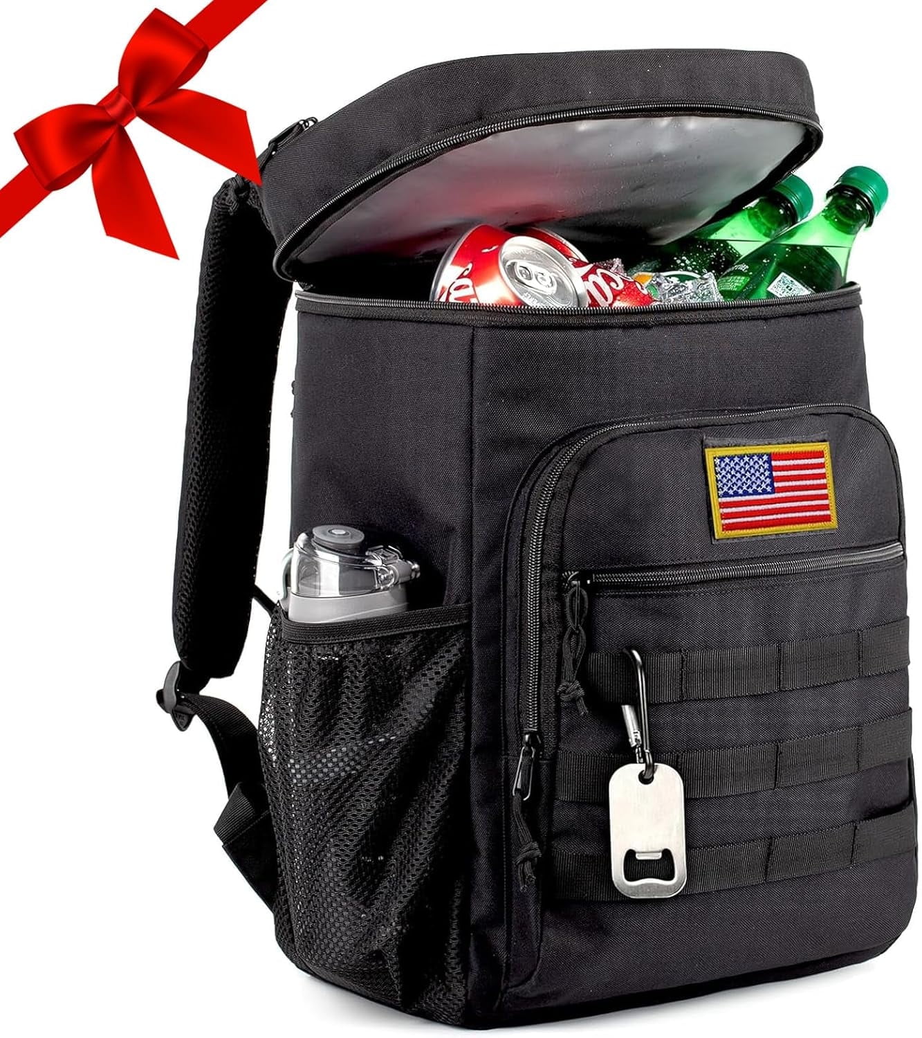 Backpack Cooler for Men, 25L Large Insulated Backpack Leak-Proof, Heavy Duty Lunch Backpack, Waterproof Ice Chest Bag Women Adults Work Daytrip Camping Picnic Bag