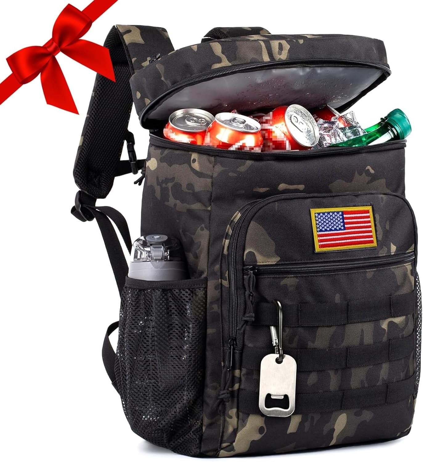 TRIPGEAR Backpack Cooler for Men, 25L Large Insulated Backpack Leak-Proof, Heavy Duty Lunch Backpack, Waterproof Ice Chest Bag