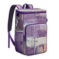 thumbnail image 1 of Backpack Cooler,Soft Backpack Coolers Insulated Leak Proof Travel Cooler Bag Waterproof Lunch Picnic Beach Work Trip Thermal Bag Drink Beverage Beer Bag Cooler Abstract Geometry Colorful, 1 of 6