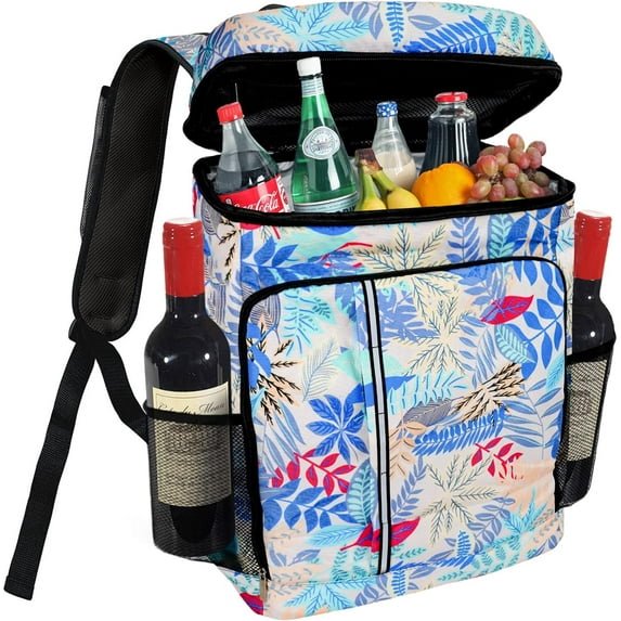 Backpack Cooler for Women - 30 Cans Lunch Cooler Bag for Work - Soft Backpack Cooler Insulated Waterproof Leak Proof for Travel Picnic Beach Hiking Camping