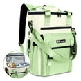 thumbnail image 1 of Backpack Cooler for Women, IC ICLOVER 35 Cans Waterproof & Leakproof Insulated Cooler Backpack, Soft Thermal Bag for Travel Beach Cooler pack, Green, 1 of 7