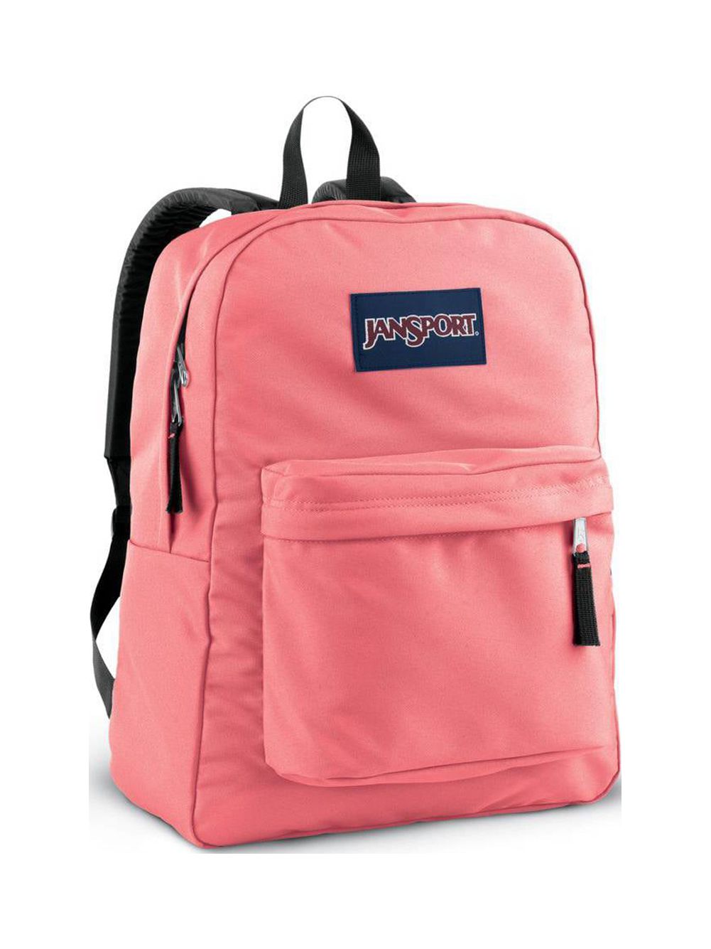 coral sparkle jansport backpack Cross Town 17" x 12.5" x 6" - Simple Bag for Everyone with 1 Main Compartment, Front Utility Pocket - Premium Class Accessories - Peach Neon making this pack functional and comfortable JanSport Unisex Big Student Diamond