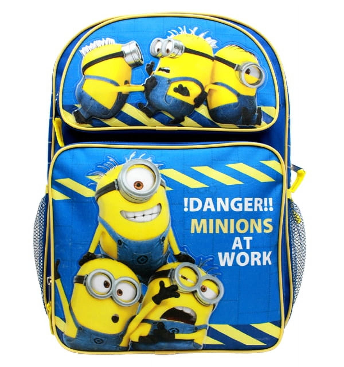 New Minions I Speak Minion Large Blue 16 School Bag/Knapsack/Backpack